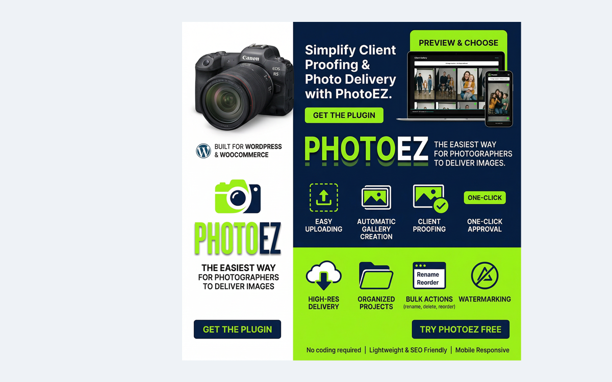 PhotoEZ founder story. PhotoEZ Booking